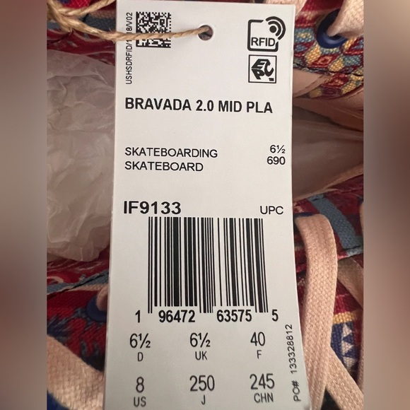 NWT ADIDAS X FARM RIO BRAVADA 2.0 PLATFORM MID SHOES, Women’s Size US 8 - Picture 7 of 7